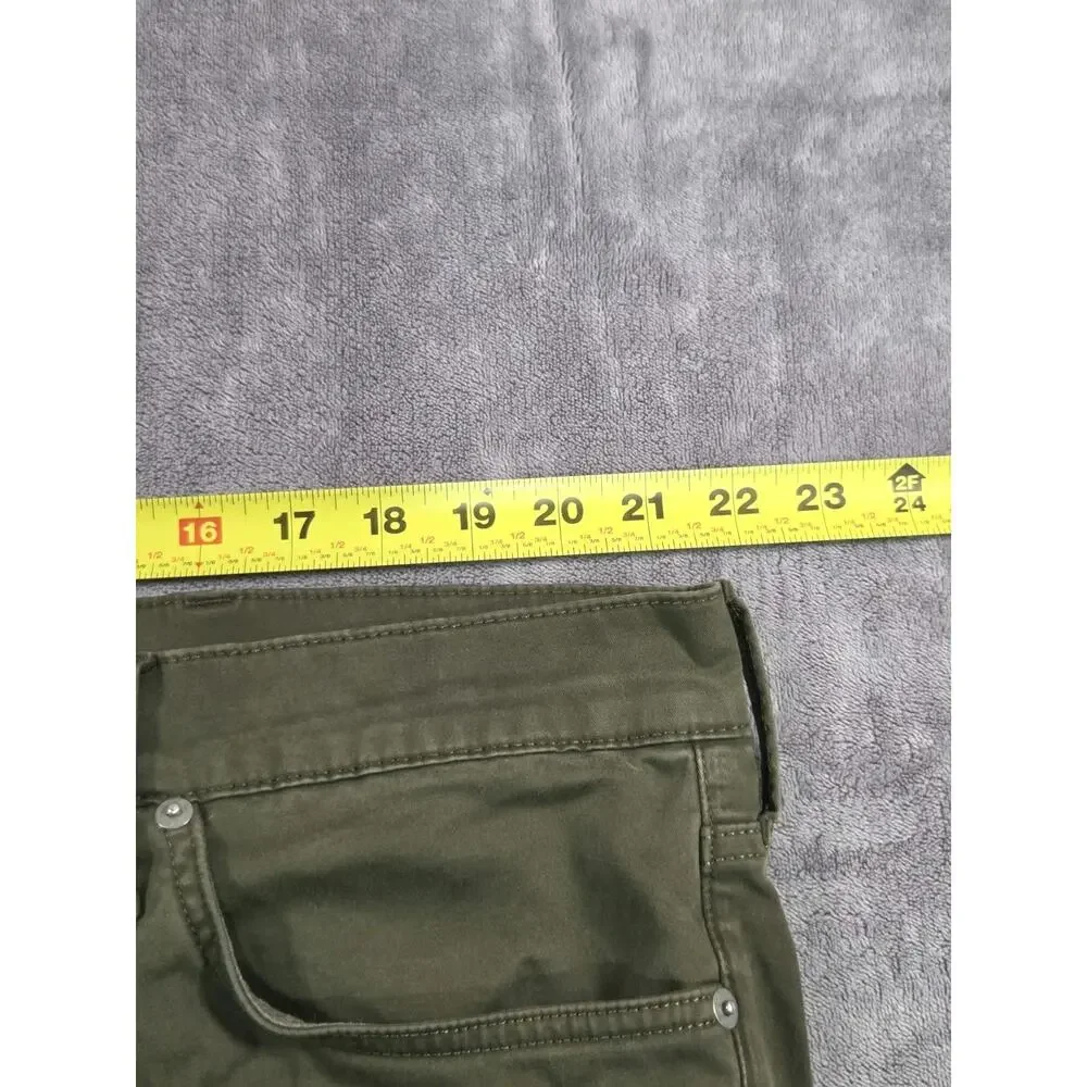 Polo Ralph Lauren Men Varick Slim Straight Sateen Pants Sz 42Bx34 Olive Sage C10